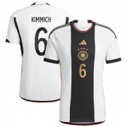 Maglie Nazionali Di Calcio Germania Coppa del Mondo 2022 Joshua Kimmich 6 Prima Divisa..